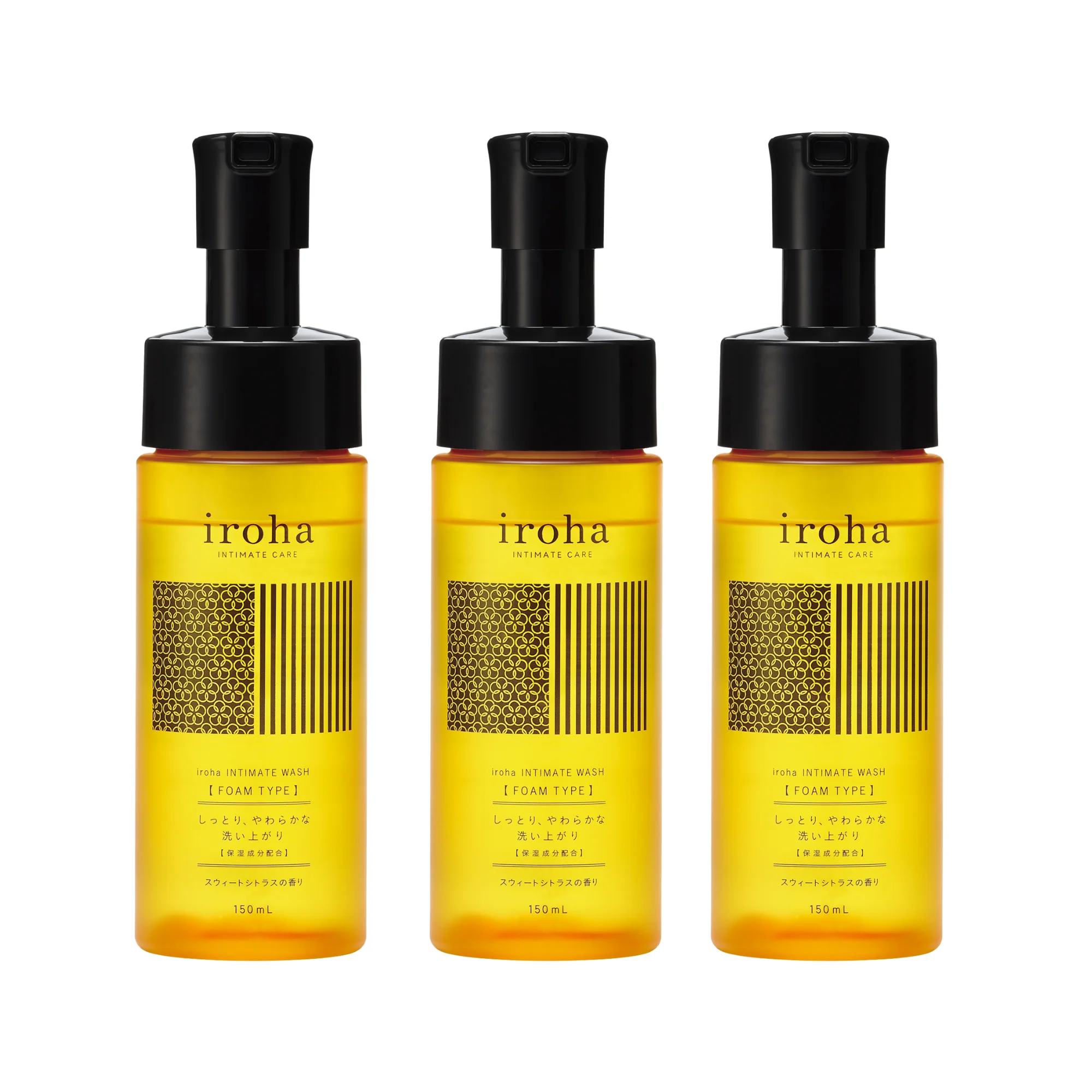 iroha INTIMATE WASH [FOAM TYPE] Sweet Citrus