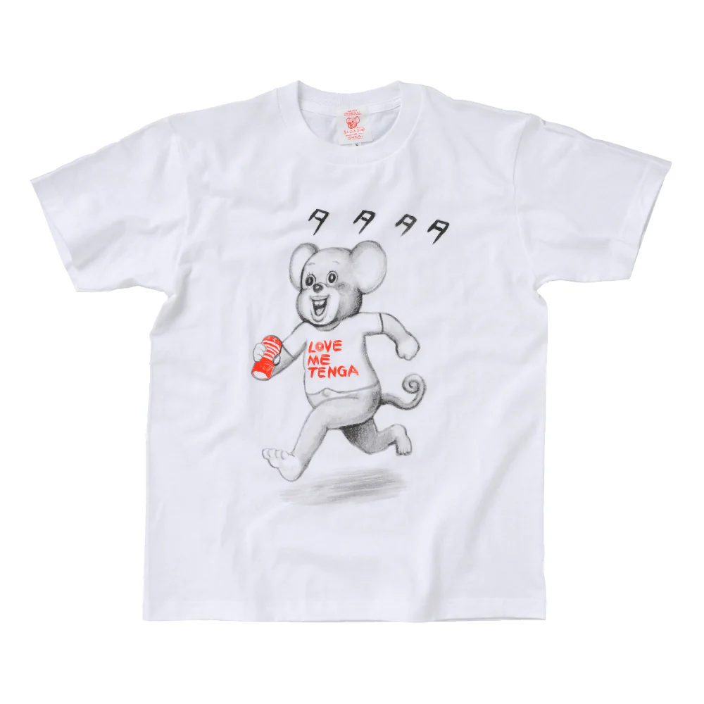 383-man-gataro-tenga-dokumi-t-shirt-1.webp Man Gataro × TENGA Dokumi T-Shirt