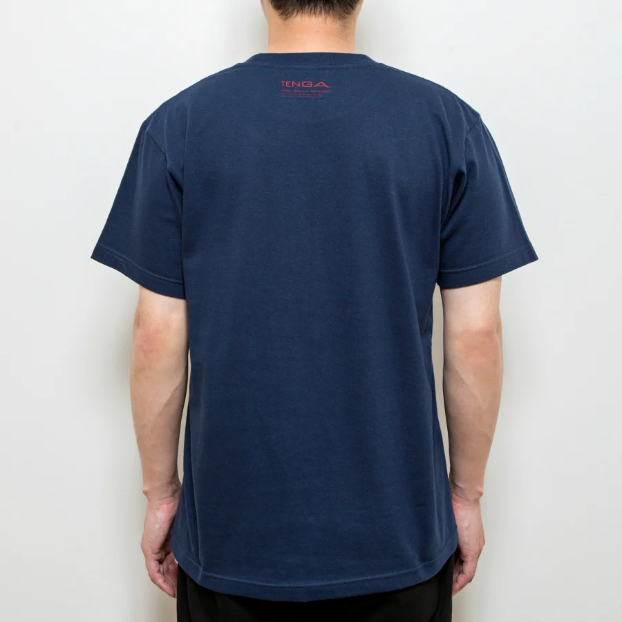 TENGA 20 CUPS T-Shirt [Navy Blue]