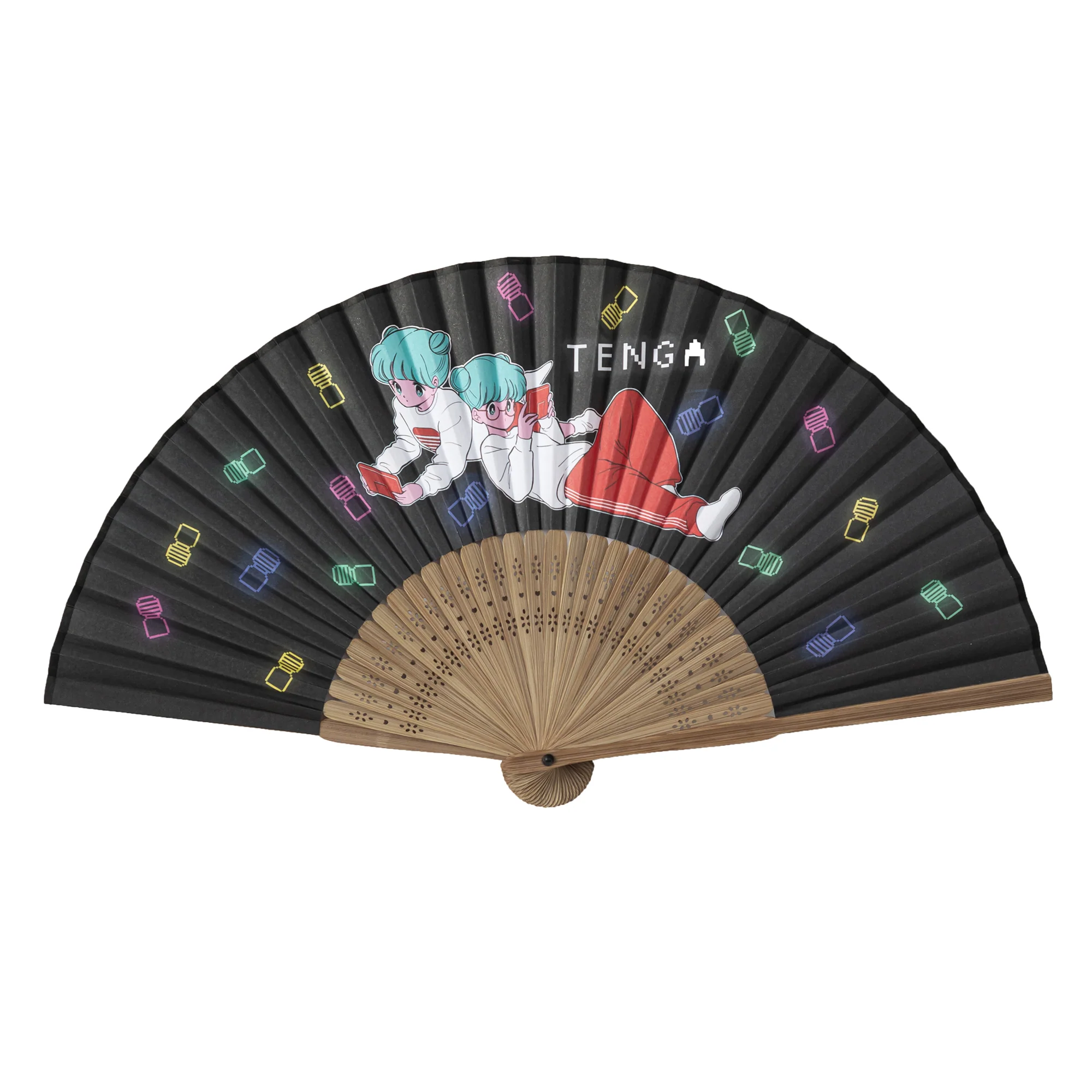 60-tenga-bob-a.k.a-en-chan-play-game-hand-fan-black-1.webp TENGA × BOB a.k.a En-Chan PLAY GAME Hand Fan Black